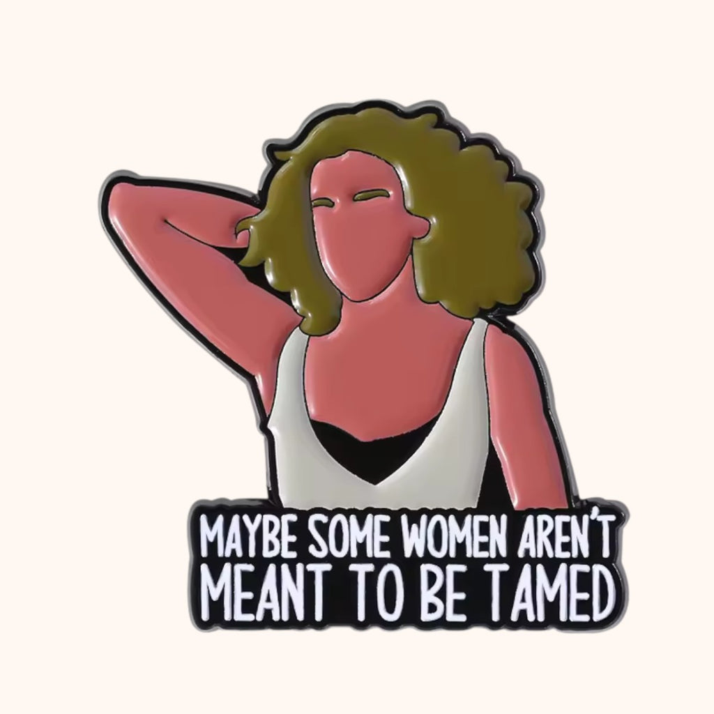 Tamed Carrie Bradshaw Pin