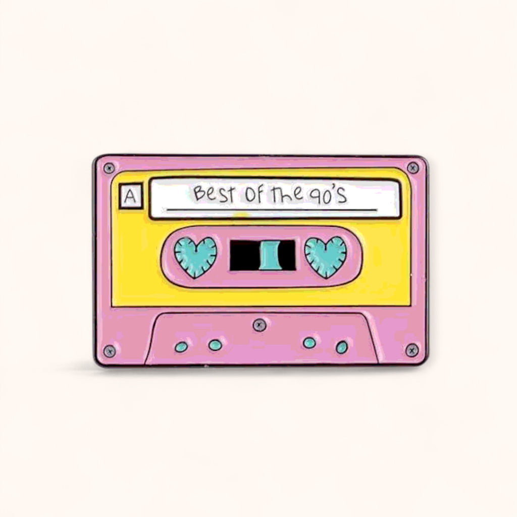 Best of the 90s Cassette Enamel Pin