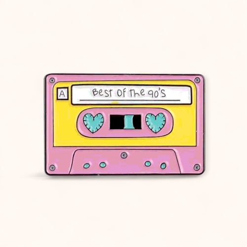 Best of the 90s Cassette Enamel Pin