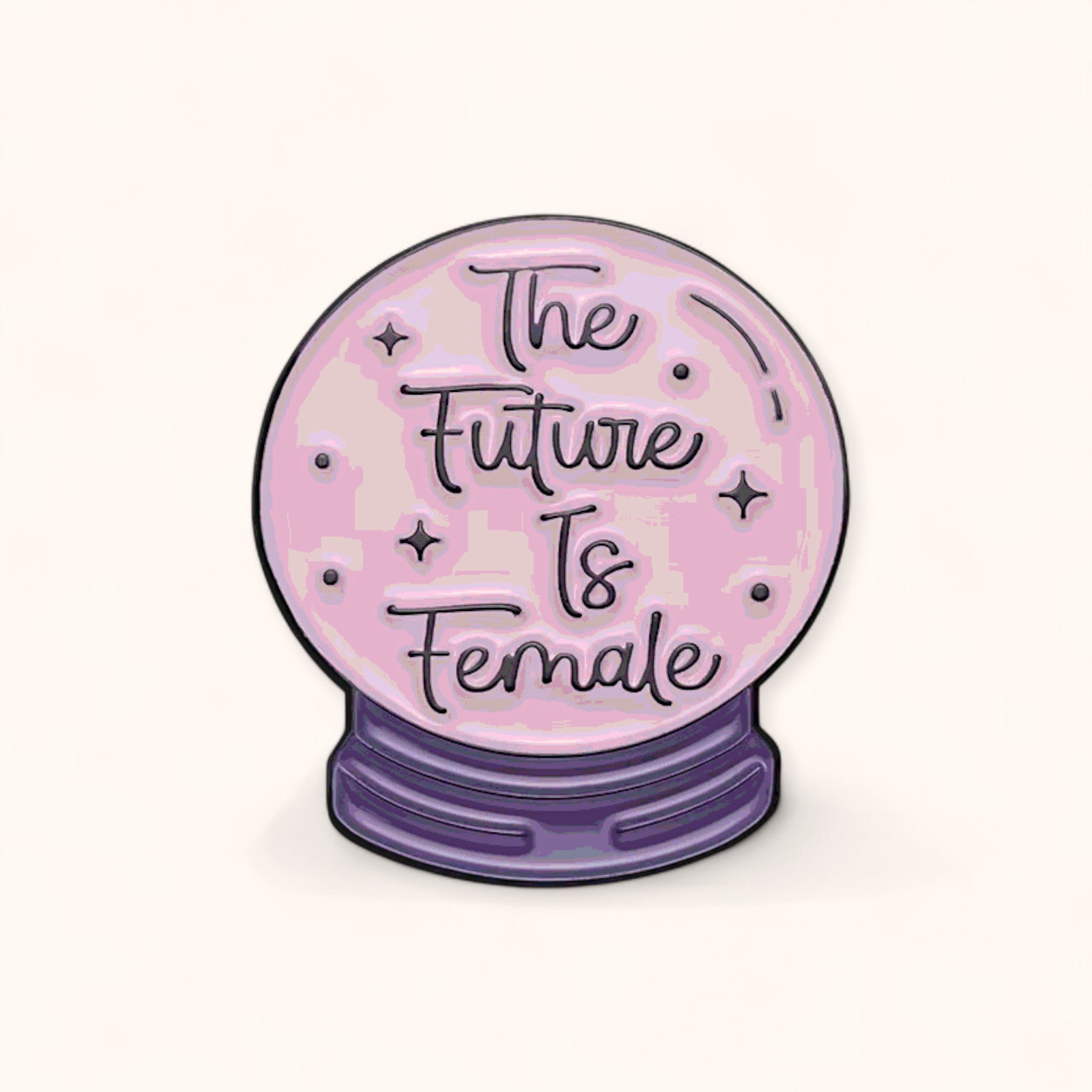The Future Is Female Enamel Pin