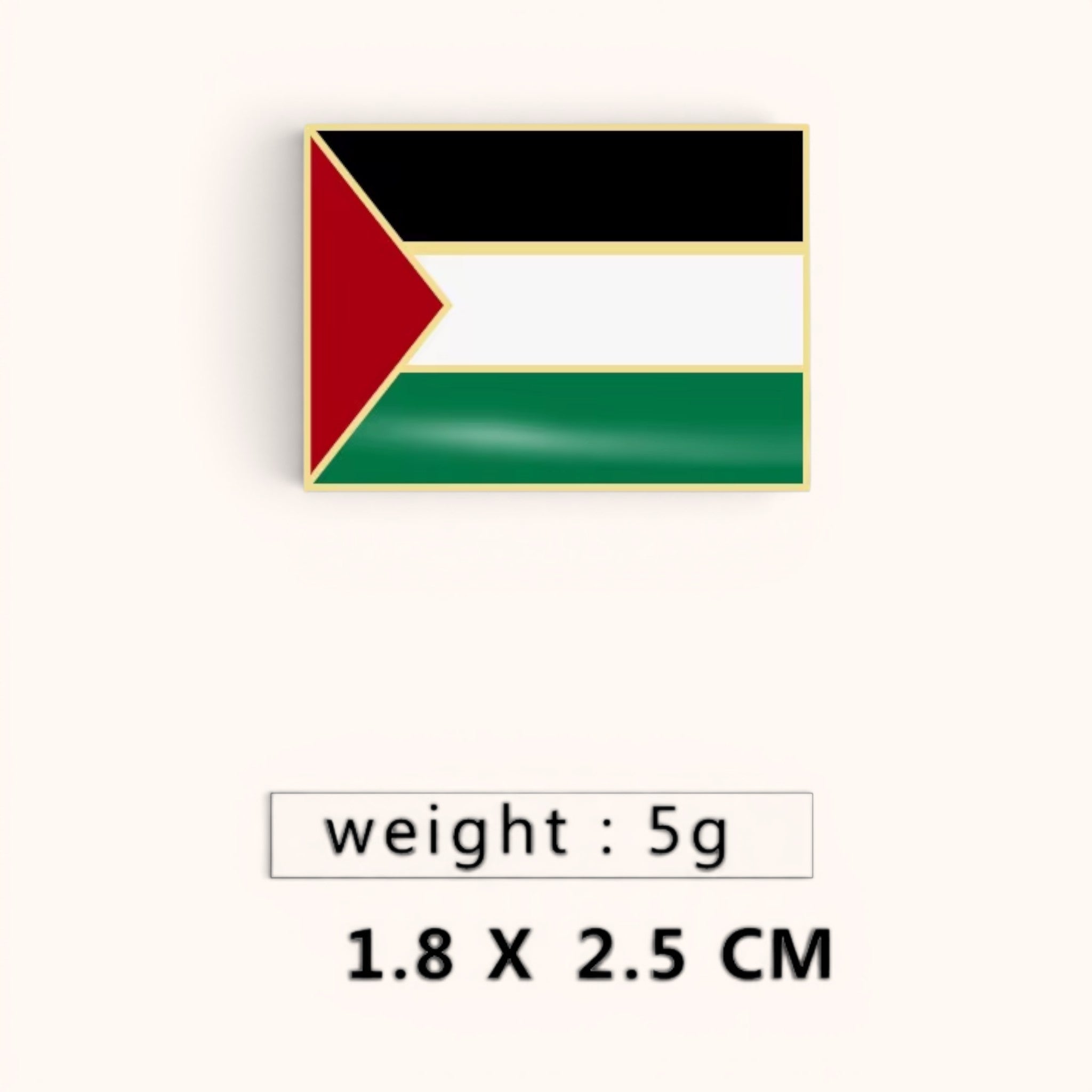 Palestine Flag Enamel Pin