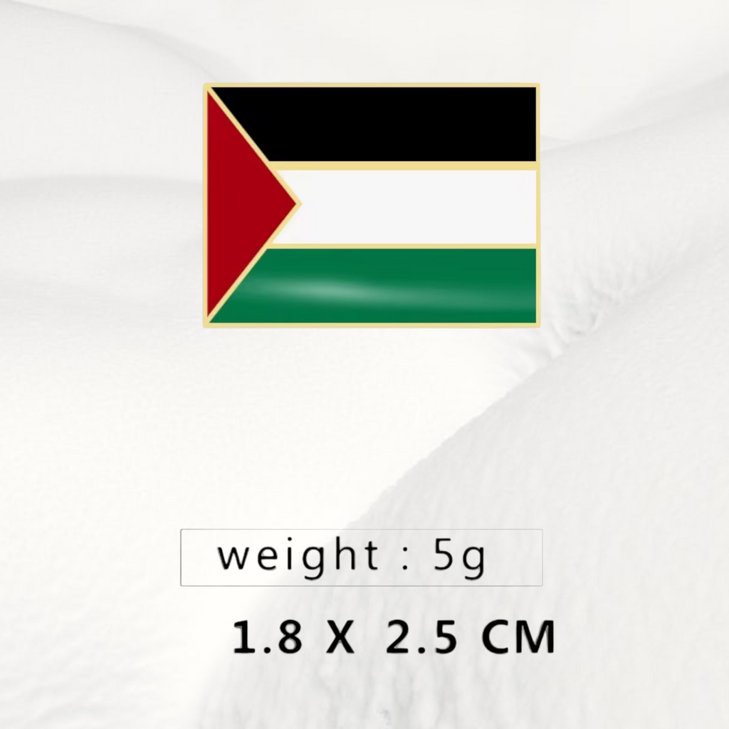 Palestine Flag Enamel Pin