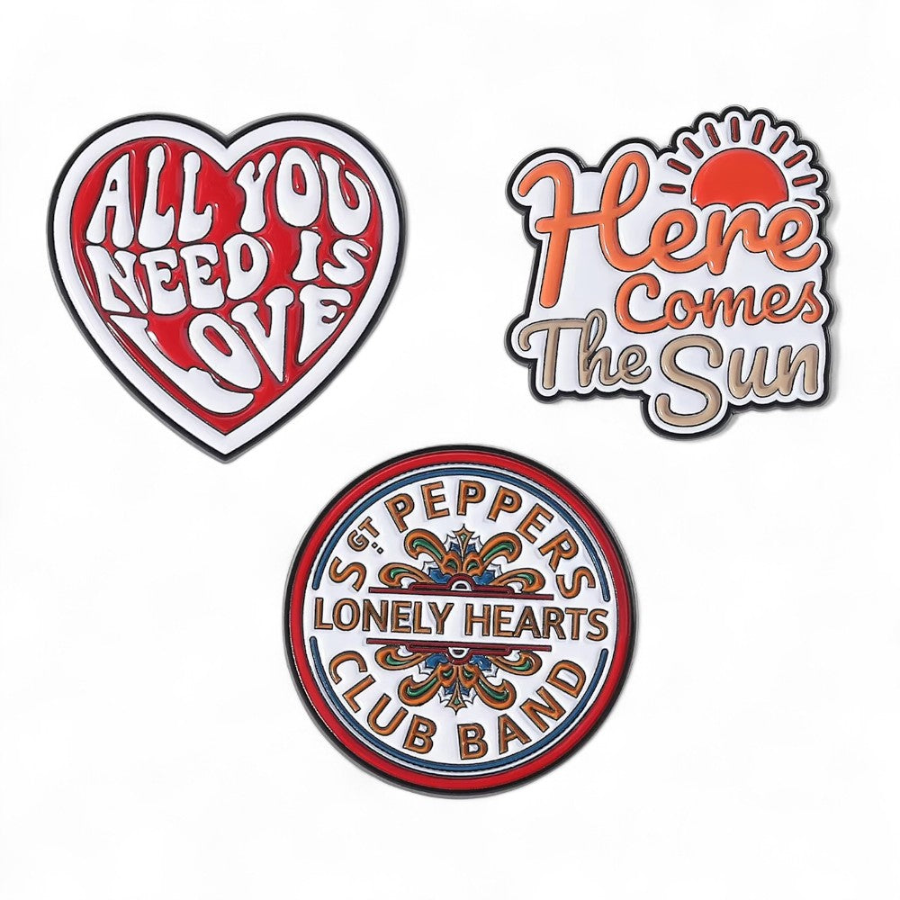 Beatles Inspired Pin Bundle