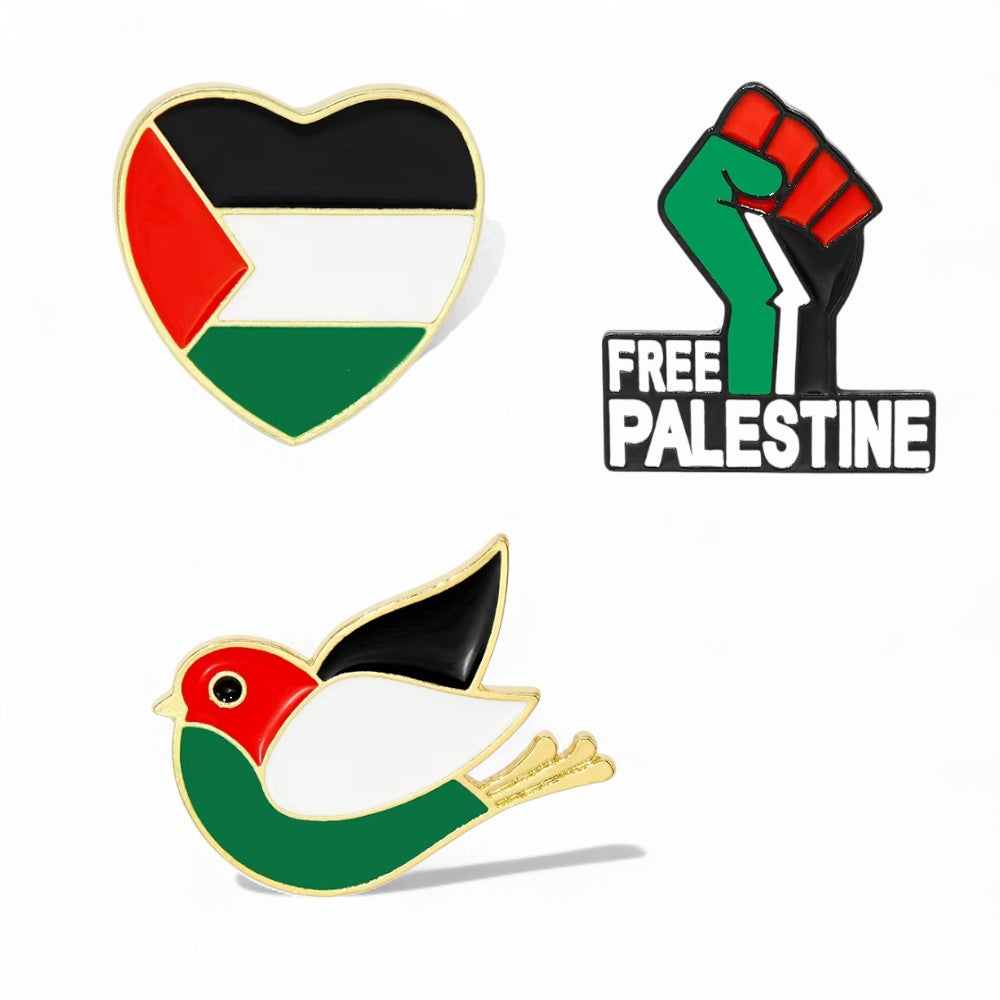 Stand With Palestine Pin Bundle