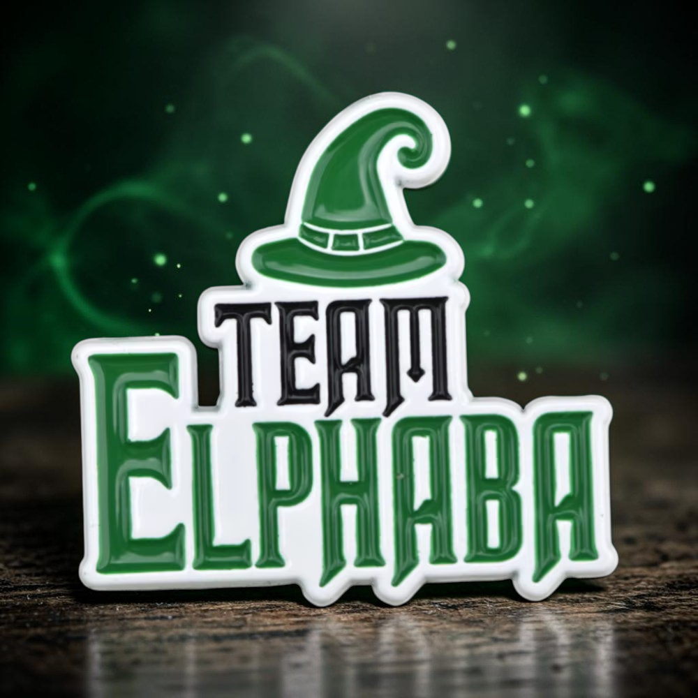 Team Elphaba Enamel Pin