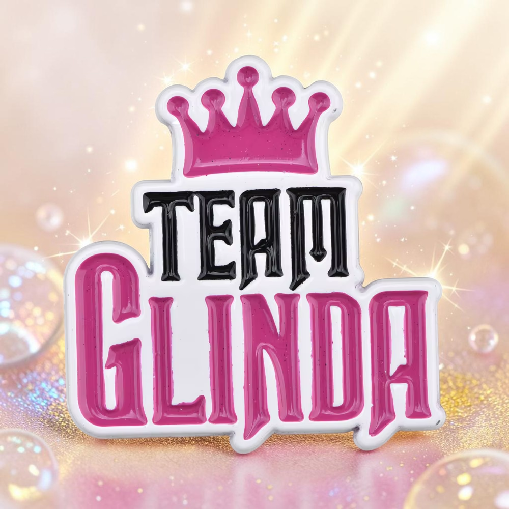 Team Glinda Enamel Pin